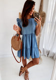 Women Dress Summer Loose Short Dress