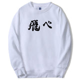 Harajuku Haikyuu Anime Hoodie For Men Women Fly High Graphic
