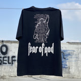 Fog Essentials T Shirts Summer FOG Los Angeles Battle Limited Crew Neck Short Sleeves