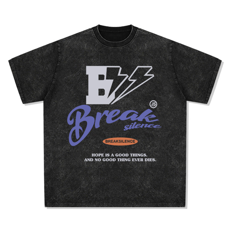 Unisex T-Shirt Loose Casual Short Sleeve T-Shirt