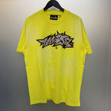 Hellstar T Shirt Vintage Old Loose Casual Short Sleeve T-Shirt