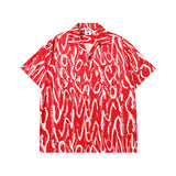 Short Sleeve Shirt Summer Star Loose All-Matching Beach Shirt
