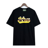 Denim Tears T Shirts Kapok Vintage Portrait Oil Painting Print Loose-Fitting Casual round-Neck Short Sleeve T-shirt