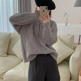 Women Knitted Cardigan Casual Fashion Sweater