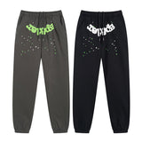 Sp5der Sweatpants Puff Print Loose