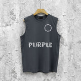Purple Brand Tank T Shirts Sleeveless T-shirt Vest