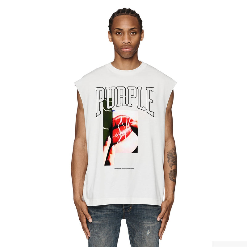 Purple Brand Tank T Shirts Sleeveless T-shirt Vest