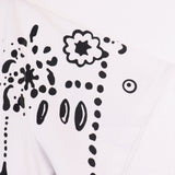 Denim Tears T Shirts D.T Kapok Full Printed Graffiti Printing Short Sleeve T-shirt