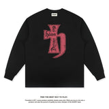 Unisex Long Sleeve Shirt Men's and Women's Autumn and Winter Loose Crew Neck