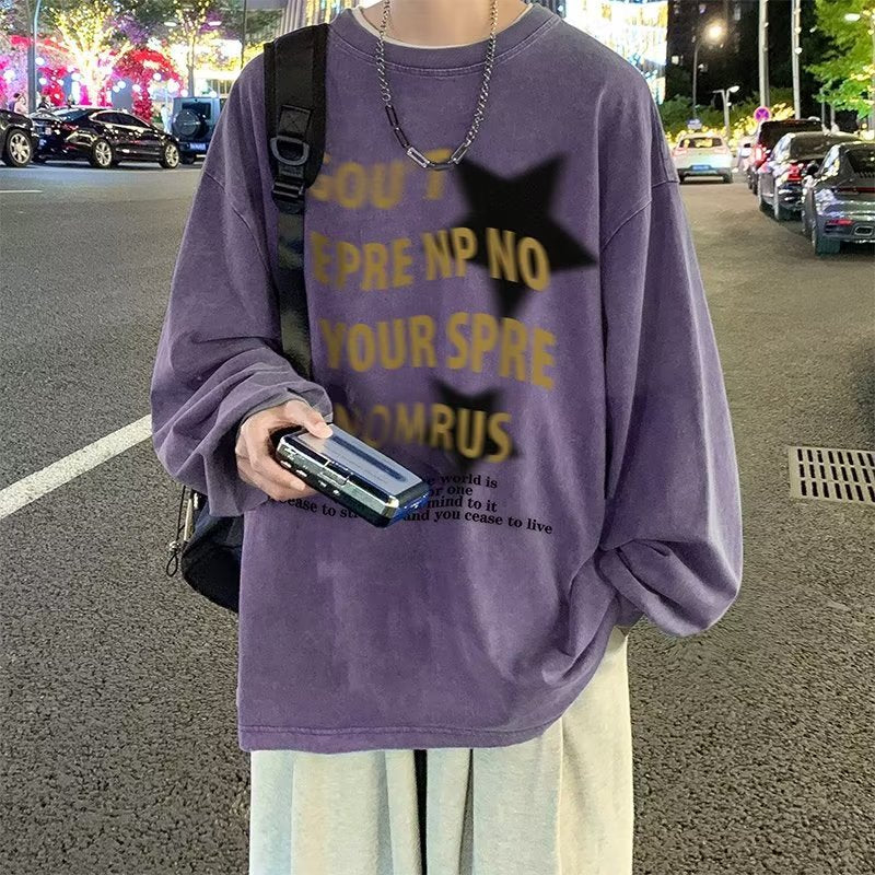 Men T Shirt Vintage Fashion
