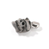 Jewelry Snake Skull Pendant Necklace Copper Inlaid Zircon Street Vintage Dog Tags rapper Spectrum