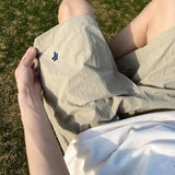 Men Beach Shorts Summer Ice Silk Quick-Drying Loose Casual