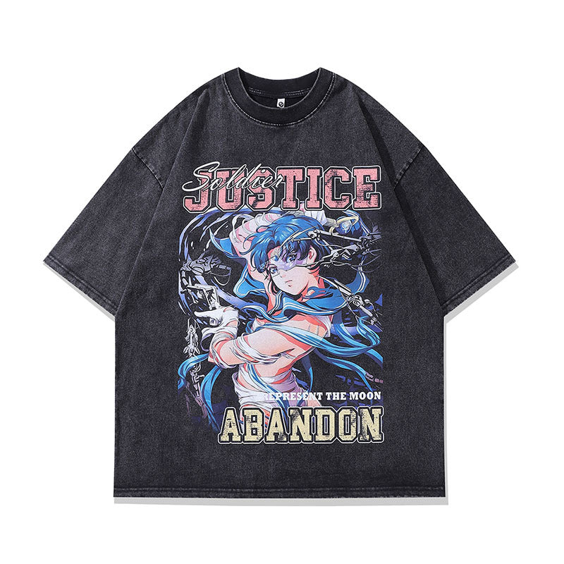 Men T-Shirt Vibe Vintage Distressed