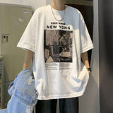 Men T Shirt Trendy Loose All-Matching