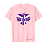 Inspired by Queen's Platinum Jubilee 2022 Elizabeth 70 Years T-shirt Graphic Print Crew Neck Short Sleeve
