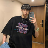 Men T Shirt Summer Loose Casual