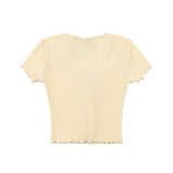 Men T-Shirt Contrast Color Strap