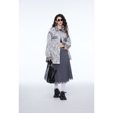 Unisex Shirt Plaid Long Sleeve Coat