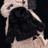 Women Fur Jacket Fashion Casual Plush Coat