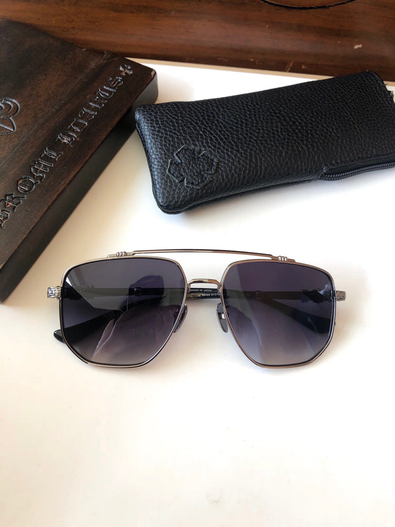 Chrome Hearts Sunglasses Titanium Fashion Retro Art Sunglasses