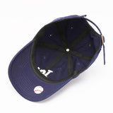 Dodgers and Yankees Baseball Cap 47brand Baseball Cap Women's Navy Blue Embroidered Peaked Cap