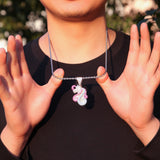 Jewelry Unicorn Pendant Necklace ins Animal St. Valentine's