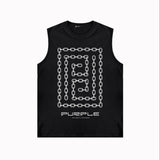 Purple Brand Tank T Shirts Sleeveless T-shirt Vest