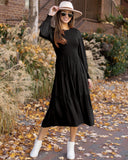 Women Dress Elegant Retro Dress