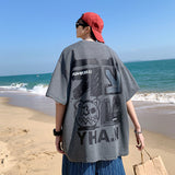 Men T Shirt Summer Loose Oversize