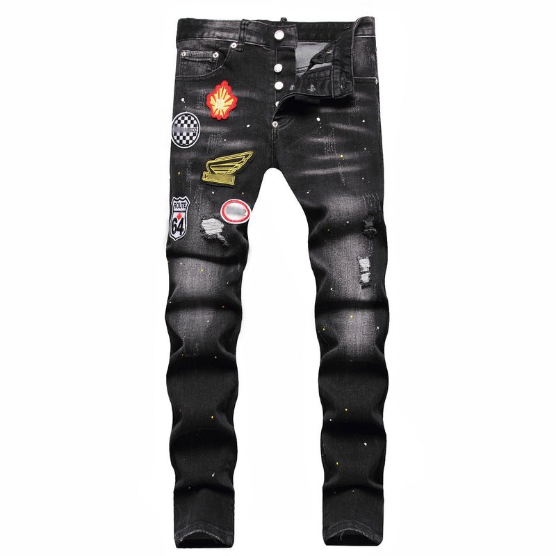 DSQ2 Jeans Ripped Stretch Jeans