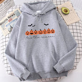Happy Halloween Pumpkins Tis The Beason Casual Hoodies