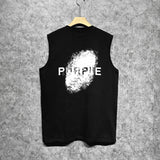 Purple Brand Tank T Shirts Sleeveless T-shirt Vest