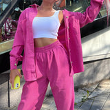 Women Co-Ords Two-Piece Set Casual Fashion Set Loose