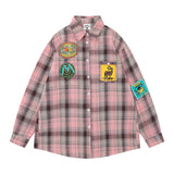 Men Long Sleeved T Shirt Men's Outdoor Fashion Brand Casual Long Sleeve Embroidered Shirt Coat