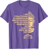 2024New Meditation Buddha Statue Spiritual Energy T-Shirt