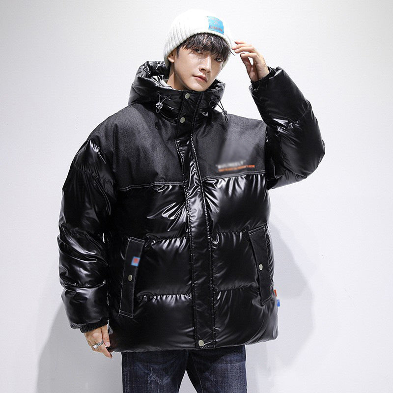 Women Cotton Coat Winter Couple Casual Thickening Thermal Cotton Coat