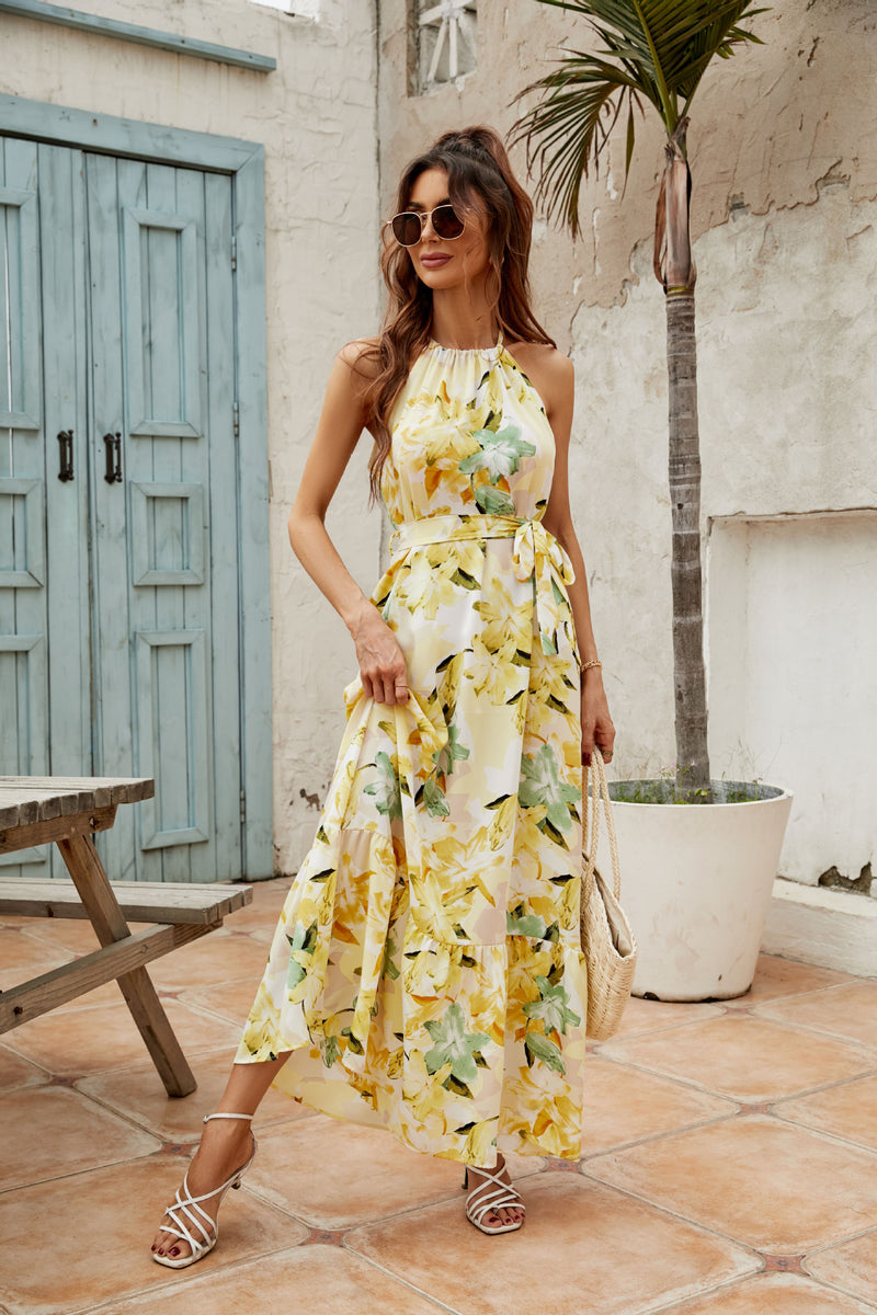 Women Dress Summer Floral Holiday Dress