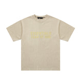 Fog Essentials T Shirts Spring/Summer FOG Season 9 Letter Crew Neck Short Sleeves