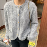 Women Knitted Cardigan Baggy Coat