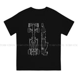 F1 Car Racing Car Design T Shirt Punk Men's Tees Summer