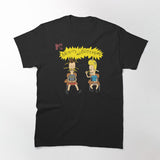 Beavis Butthead Rock Men Tshirt Comic Punk Tops T Shirts