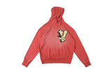 Vertebrae Hoodie Washing Embroidery Heavy Industry Pullover Hooded Sweater