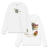 Unisex T-Shirt Autumn/Winter Print Long Sleeve T-Shirt Loose