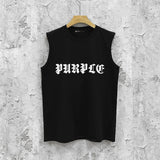 Purple Brand Tank T Shirts Sleeveless T-shirt Vest