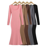 Women Dresses Fishtail Sheath Dress