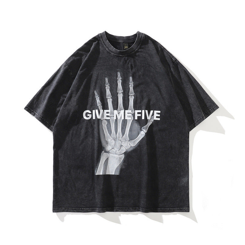 Men's T-Shirt Printed Short-Sleeved T-shirt