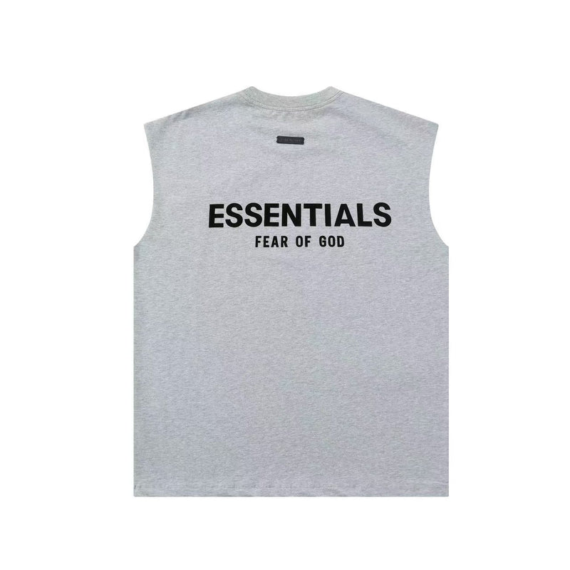 Fog Essentials tank summer FOG letter crew neck casual vest