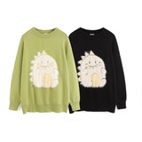 Women Sweater Soft Plush Sweater Sweater
