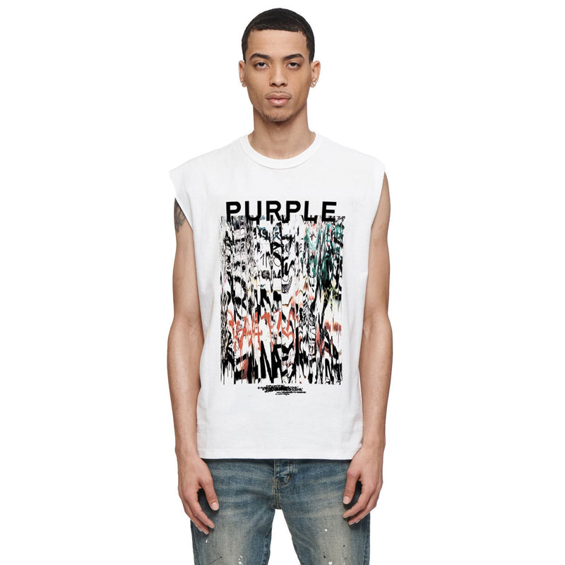 Purple Brand Tank T Shirts Sleeveless T-shirt Vest