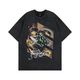 Men T-Shirt Cartoon Vintage Oversize